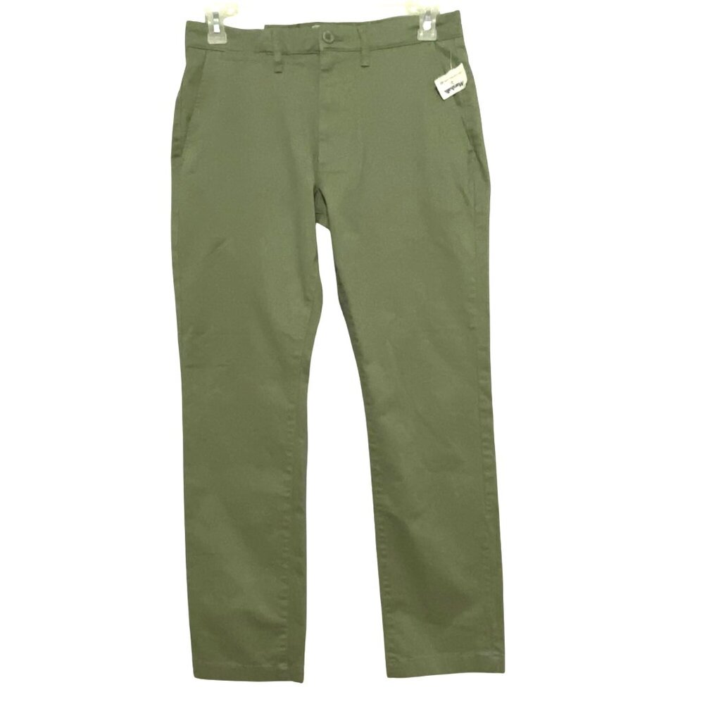 Savannah‎ Slim Chino Pants 32x30 Preppy Coastal Sailing Stretchy Everyday Casual
